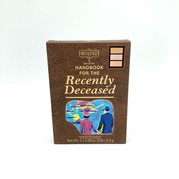Beetlejuice x Revolution Handbook for the Recently Deceased Highlighter Palette - Picture 5 of 11